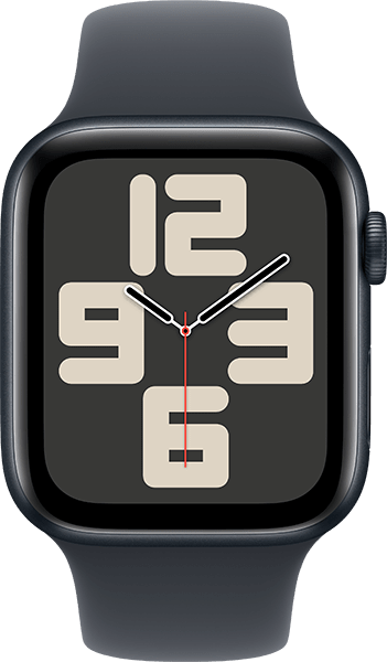 Watch SE (44mm) in Midnight Alum / Midnight Sport Band - M